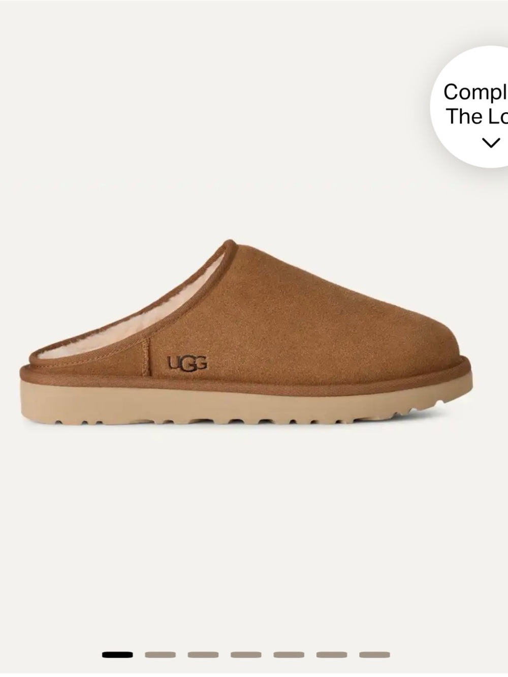 UGG Chestnut Brown Slip On